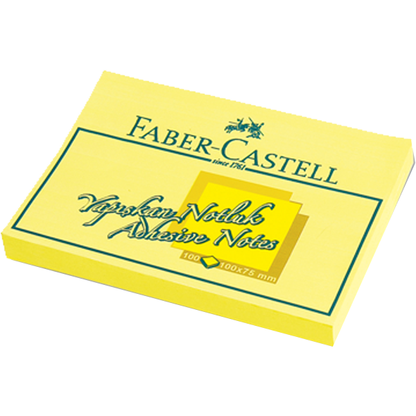 FABER NOT KAĞIT 100-75mm SARI