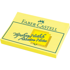 FABER NOT KAĞIT 100-75mm SARI