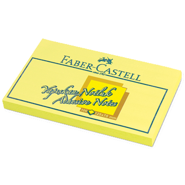 FABER NOT KAĞIT 125-75mm SARI