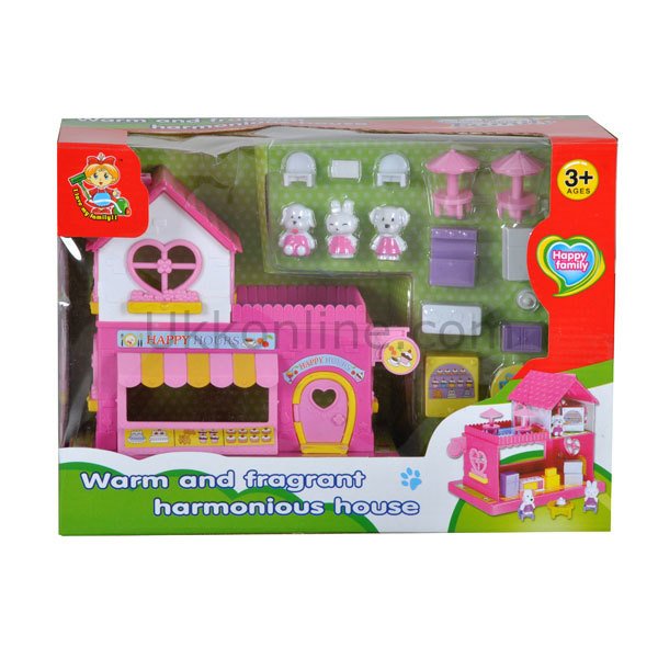 13256 SUN EV OYUN SET FASHION HAPPY MİNİ HAYVANLI AKS.