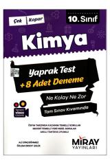10. Sınıf Kimya Yaprak Test + 8 Adet Deneme