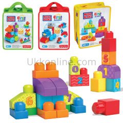 CNH08 MEGA BLOKS EĞLENCELİ BLOK TORBALARI 1-5 yaş
