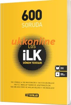 600 SORUDA LGS İLK DÖNEM TEKRARI