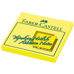 FABER NOT KAĞIT 50-50mm FOSFORLU SARI