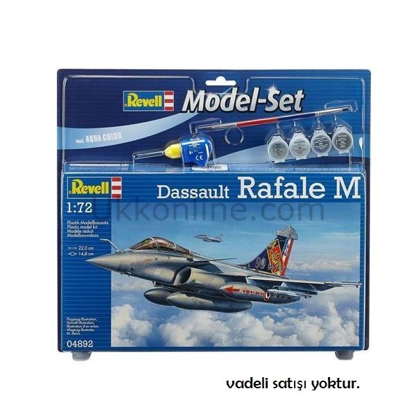 VBU64892 DASSAULT RAFALE 1:72/Revell/seviye 3