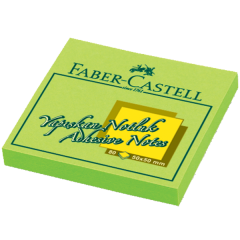 FABER NOT KAĞIT 50-50mm FOSFORLU YEŞİL