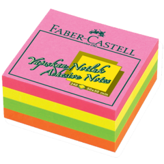 FABER NOT KAĞIT 50-50mm KARIŞIK FOS.4 RENKLİ