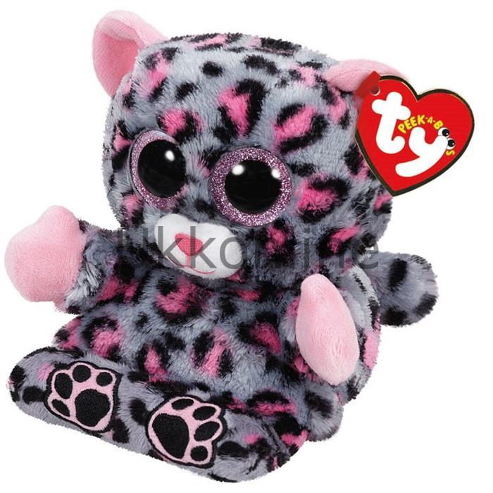 Mega 00008 TY Peluş Peek A Boo Leopar Trixi