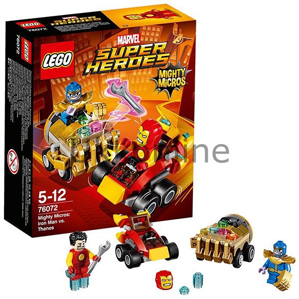 LSS76072 SH-IRONMAN THANOa KARŞI /SuperHeroes 5-12 yaş /94pcs/ LEGO