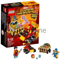 LSS76072 SH-IRONMAN THANOa KARŞI /SuperHeroes 5-12 yaş /94pcs/ LEGO