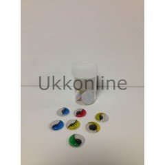 BU-BU RENKLİ KİRPİKLİ GÖZ 18 mm 8 gr