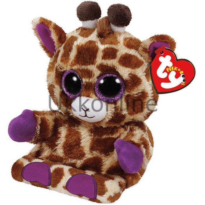 Mega 00007 TY Peluş Peek A Boo Zürafa Jesse