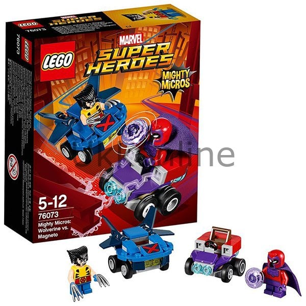 LSS76073 SH-WOLVERINE MAGNETOya KARŞI /SuperHeroes 5-12 yaş /85pcs/ LEGO