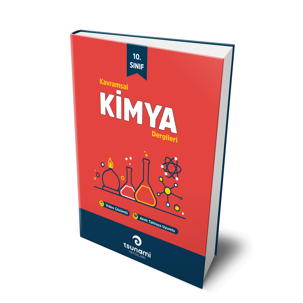 9. Sınıf Kavramsal Kimya Dergileri (4 Dergi) Tsunami Yayınları