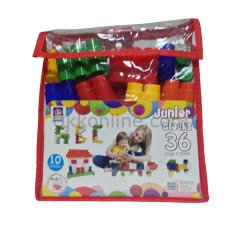 01-202 JUNİOR BLOCK 36 PARÇA PVC CANTA
