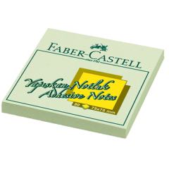 FABER NOT KAĞIT 75-75mm HARMONY YEŞİL