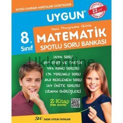 8. Sınıf Matematik Soru Bankası Sadık Uygun Yayınları