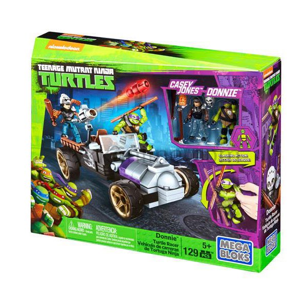 DMX52 DONNIEs RACE CAR Asst TMNT/Mega Bloks