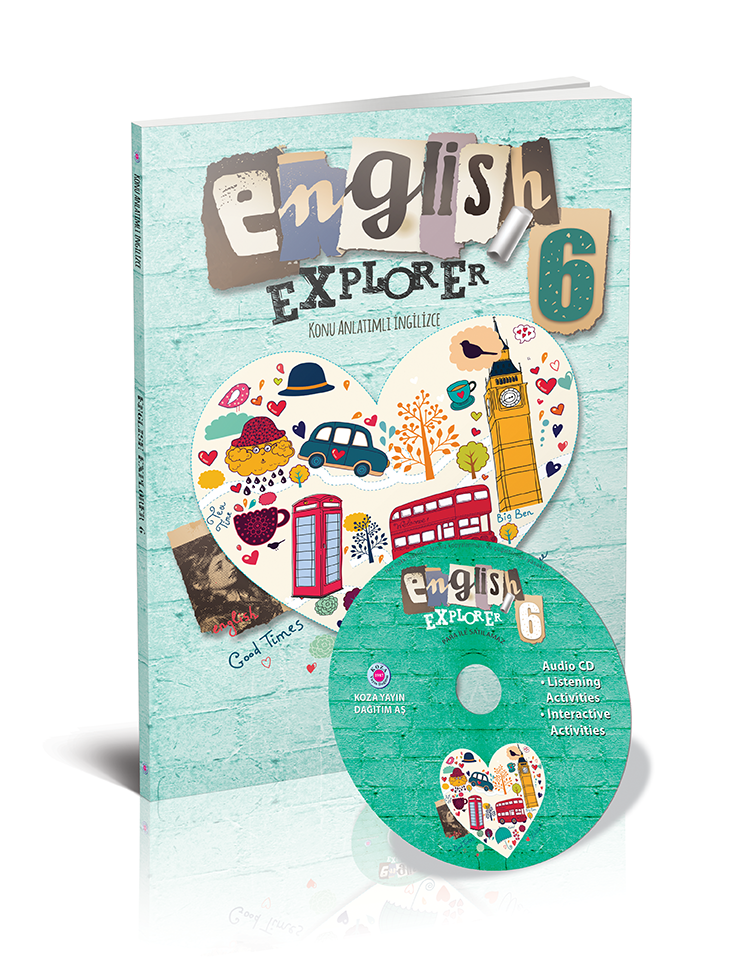English Explorer Konu Anlatımlı İngilizce 6 +Audio CD