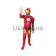 Mega 00917 Kostüm Ironman Basic Kostüm 10-12 Yaş