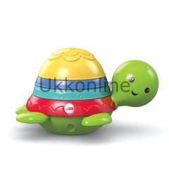 Mattel DHW16 Fisher Price Sıralama Oyuncağı Banyo Arkadaşım Kaplumbağa