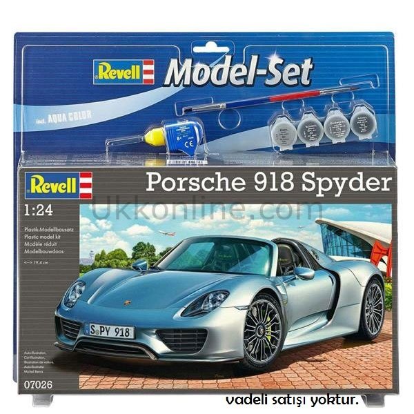 VBA67026 PORSCHE 918 SPYDER 1:24 /Revell /Seviye 4