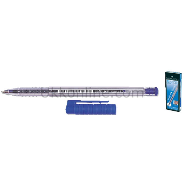 FABER TÜKENMEZ KALEM 0.8MM MAVİ 10 LU 1440