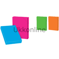 K.COLOR  FLORESAN KUTU DOSYA-PEMBE