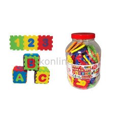 05-480 PUZZLE HARF VE RAKAM SETİ 50PARÇA
