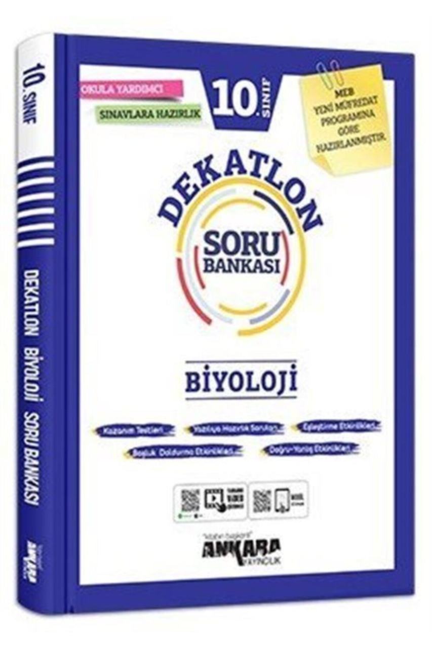 10. Sınıf Biyoloji Dekatlon Soru Bankası Ankara Yayıncılık