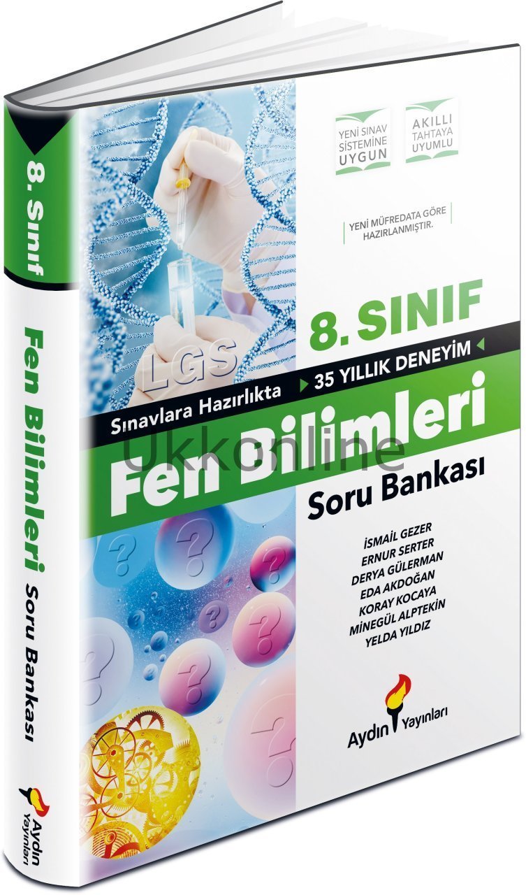 8. SINIF FEN BİLİMLERİ AYDIN YAYINLARI 2019