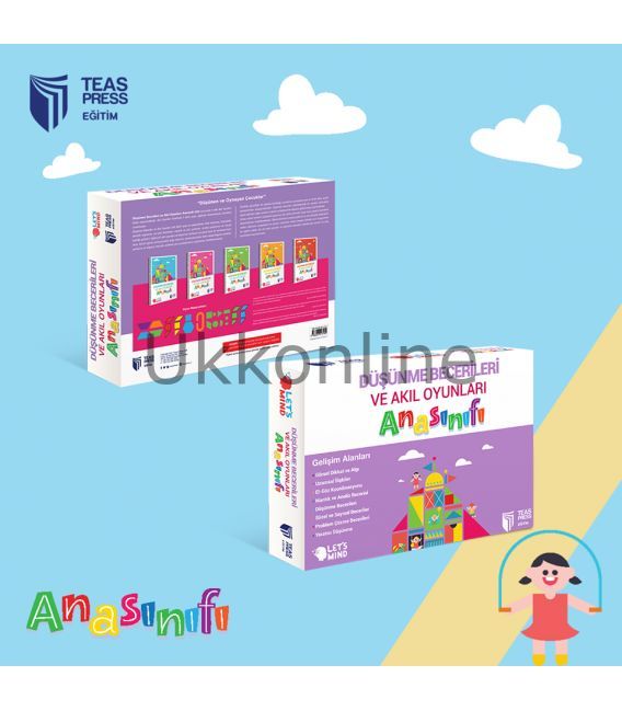 Teas Press Anasınıfı Düşünme Becerileri ve Akıl Oyunları Seti