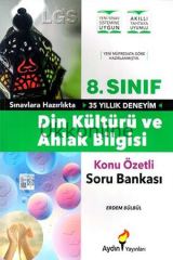 8.SINIF DİNKÜLTÜRÜ VE AHLAK BİLGİSİ KONU ÖZETLİ SORU BANKASI AYDIN YAY