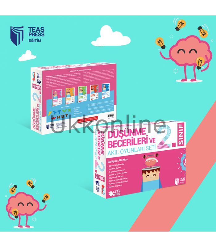 Teas Press 2. Sınıf Düşünme Becerileri ve Akıl Oyunları Seti