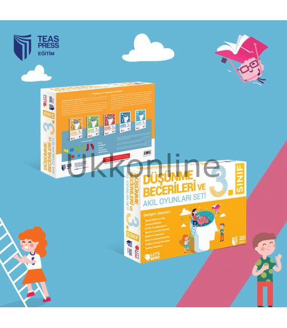 Teas Press 3. Sınıf Düşünme Becerileri ve Akıl Oyunları Seti