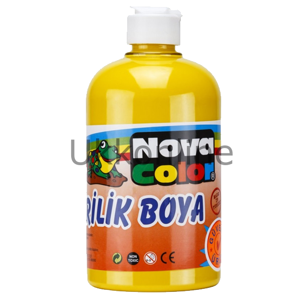 NOVA COLOR AKRİLİK BOYA 500 gr SARI