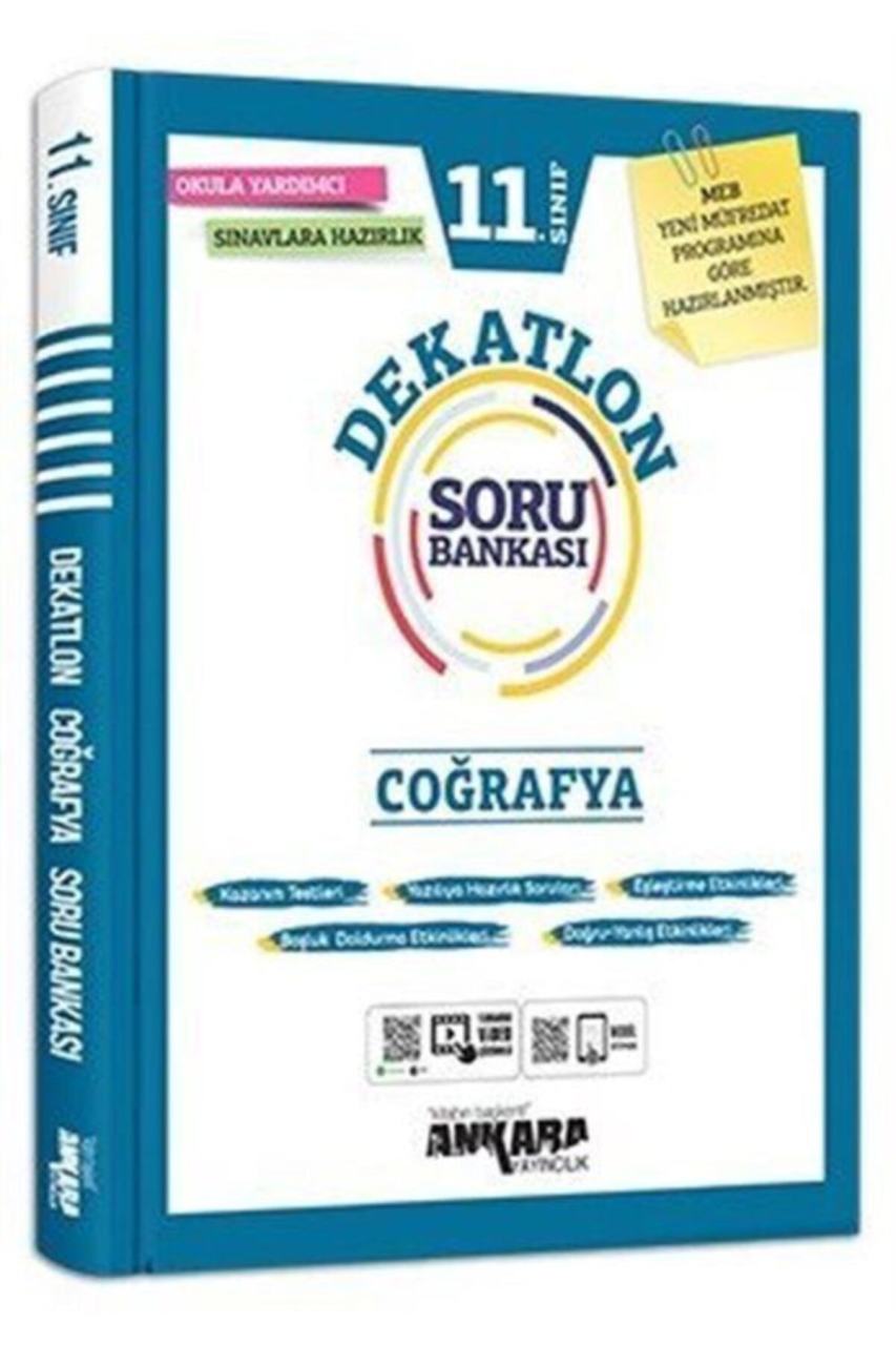 11. Sınıf Coğrafya Dekatlon Soru Bankası Ankara Yayıncılık