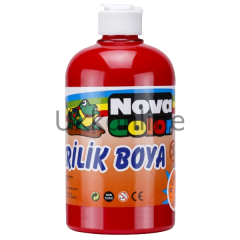 NOVA COLOR AKRİLİK BOYA 500 gr KIRMIZI