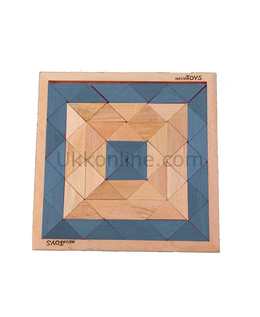 680836 64 PCS AHŞAP ZEKA OYUNU