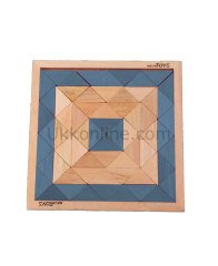 680836 64 PCS AHŞAP ZEKA OYUNU