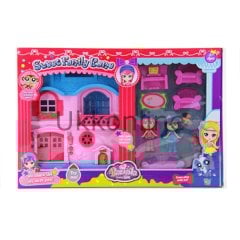 60219AB- SEVİMLİ AİLEMİN PEMBE EVİ A900743M-2WX