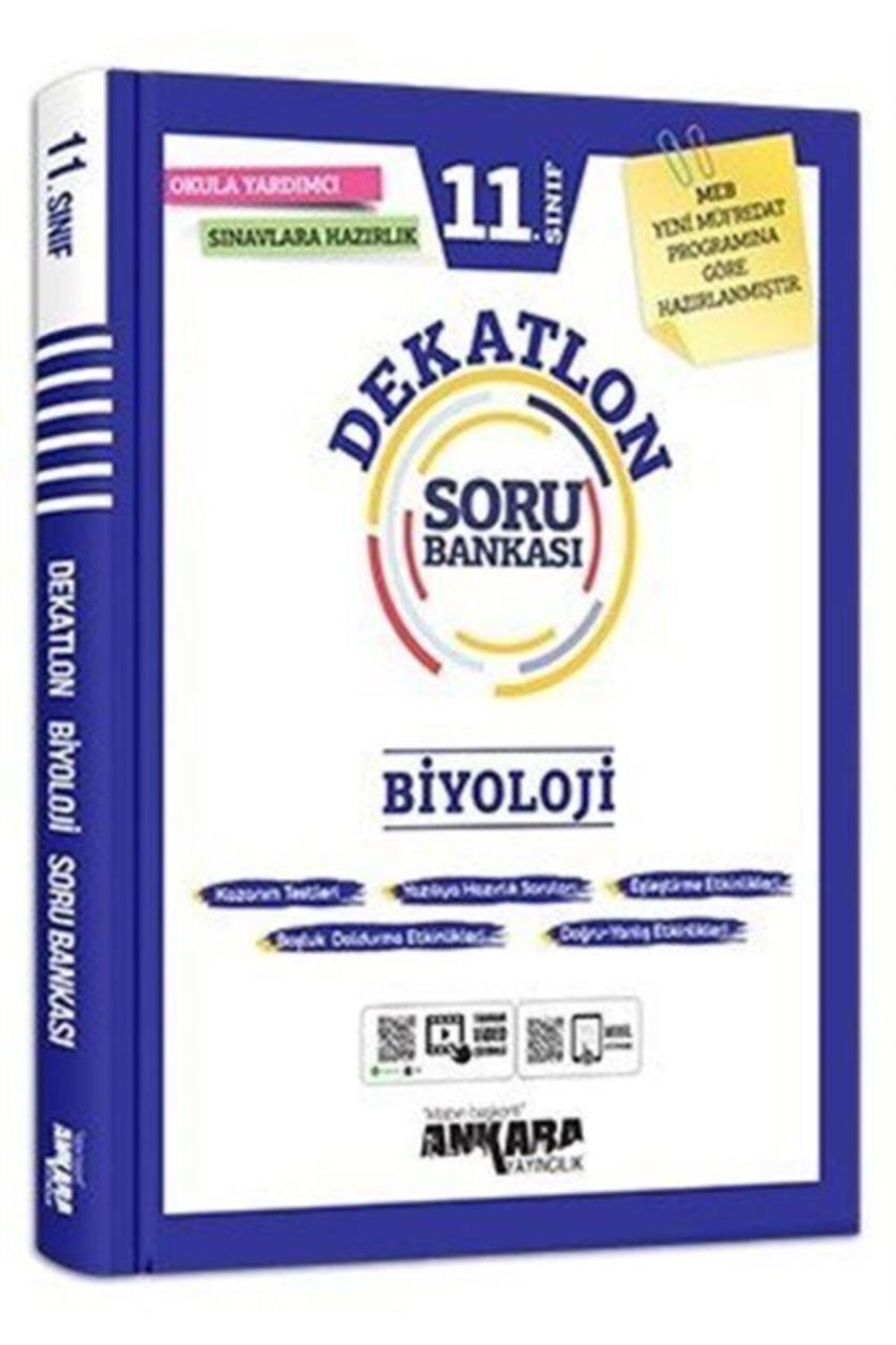 11. Sınıf Biyoloji Dekatlon Soru Bankası Ankara Yayıncılık
