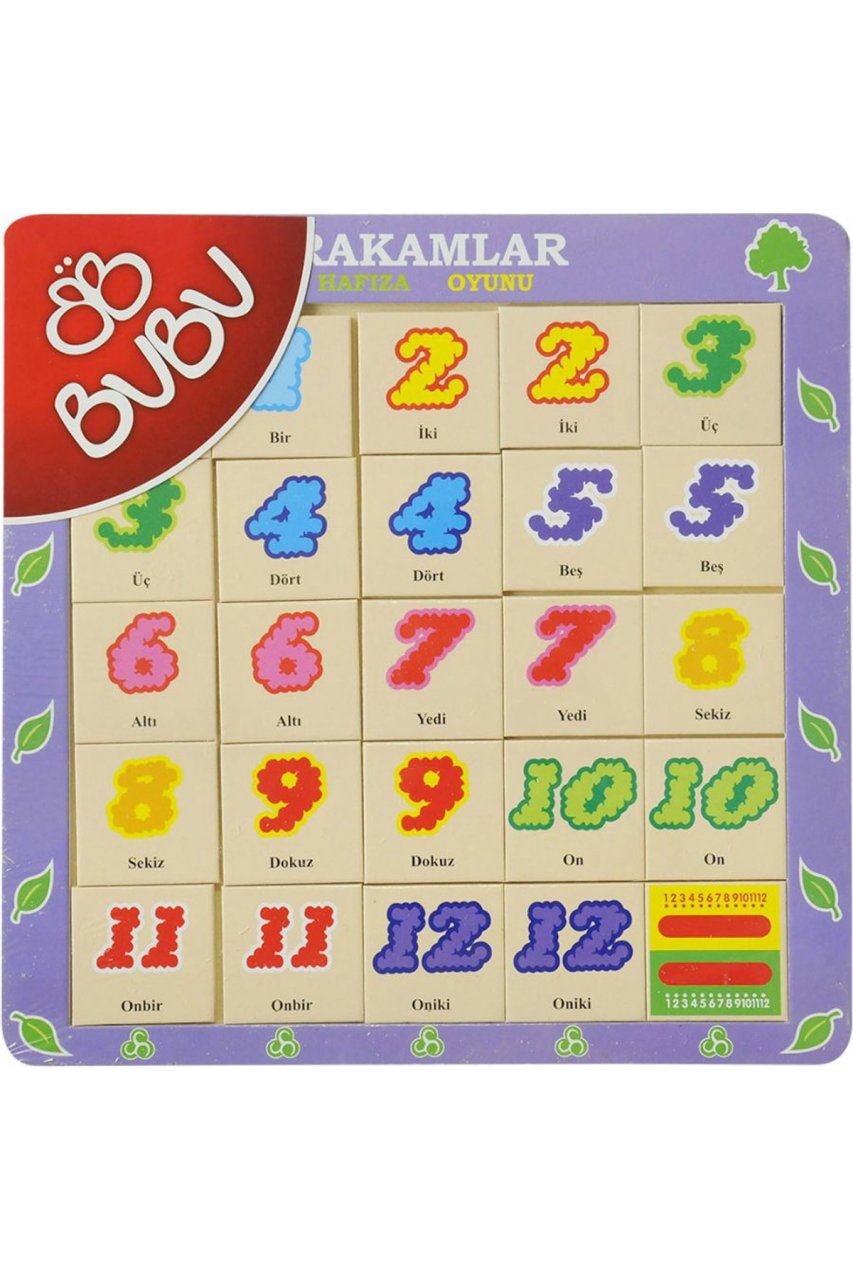Ahşap Puzzle Hayvanlar Hafıza Oyunları 30x30 cm