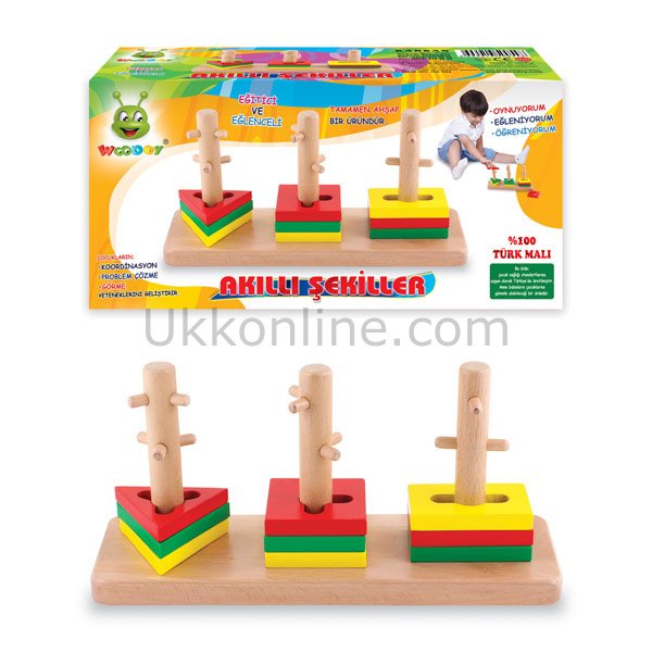 054KR WOODOY AKILLI ŞEKİLLER