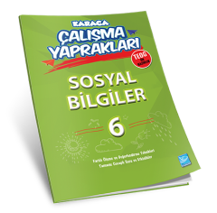 KARACA Çalışma Yaprakları Sosyal Bilgiler 6