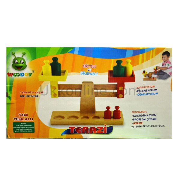 066KR WOODOY AHŞAP TERAZİ