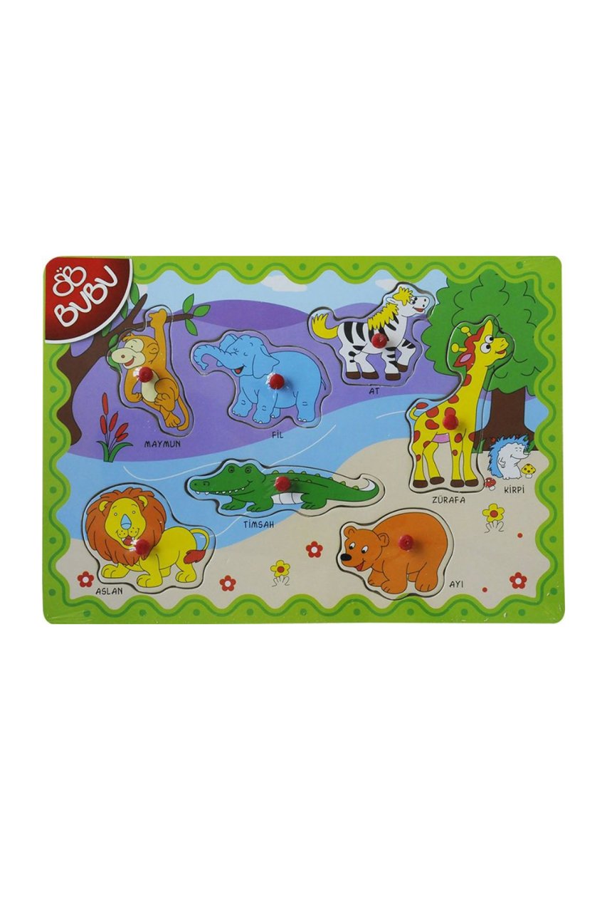 Ahşap Puzzle HAYVANLAR 30x21,5x0,8 cm