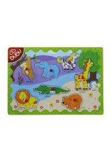 Ahşap Puzzle HAYVANLAR 30x21,5x0,8 cm