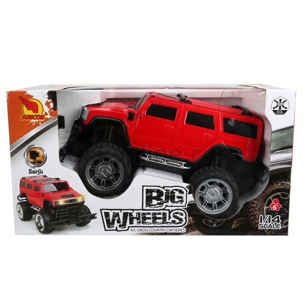 0702 SUN R/C 1/14 BIG WHEELS IŞIKLI 6V -RST-ZEN