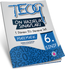 6. Sınıf TEOG Ön Hazırlık Matematik 5'li Deneme Seti 1